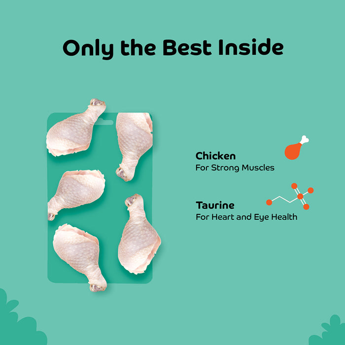 Applod Chicken Shreds Soft Cat Treat - 35 Gm