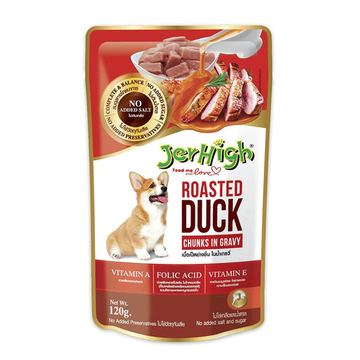 JerHigh Wet Dog Food - Roasted Duck in Gravy