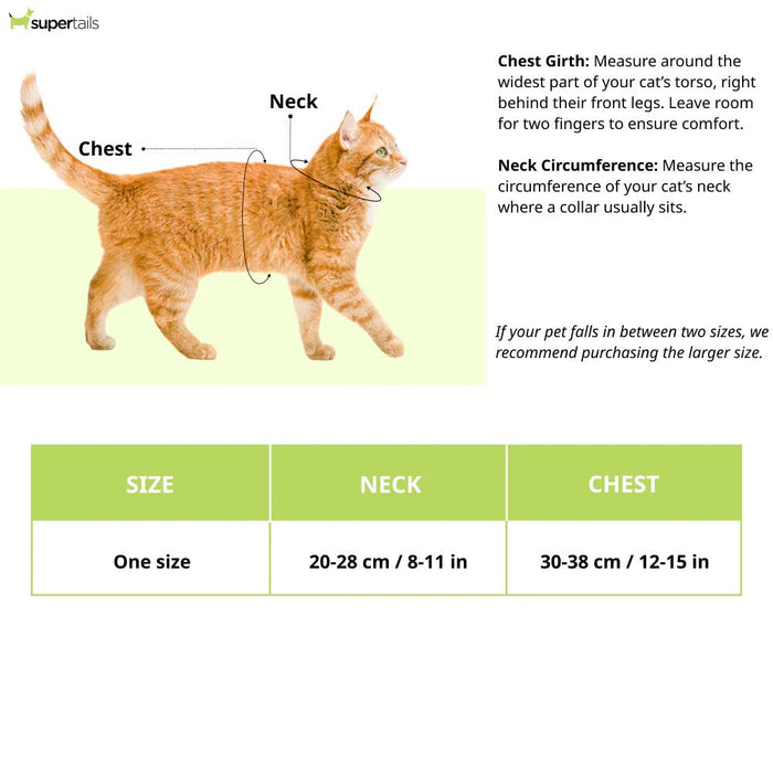 Zoomiez Adjustable Soft Mesh Cat Harness - Solar