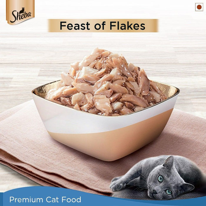 Sheba Rich Fish Mix (Maguro & Bream) Premium Wet Cat Food - 35 gm
