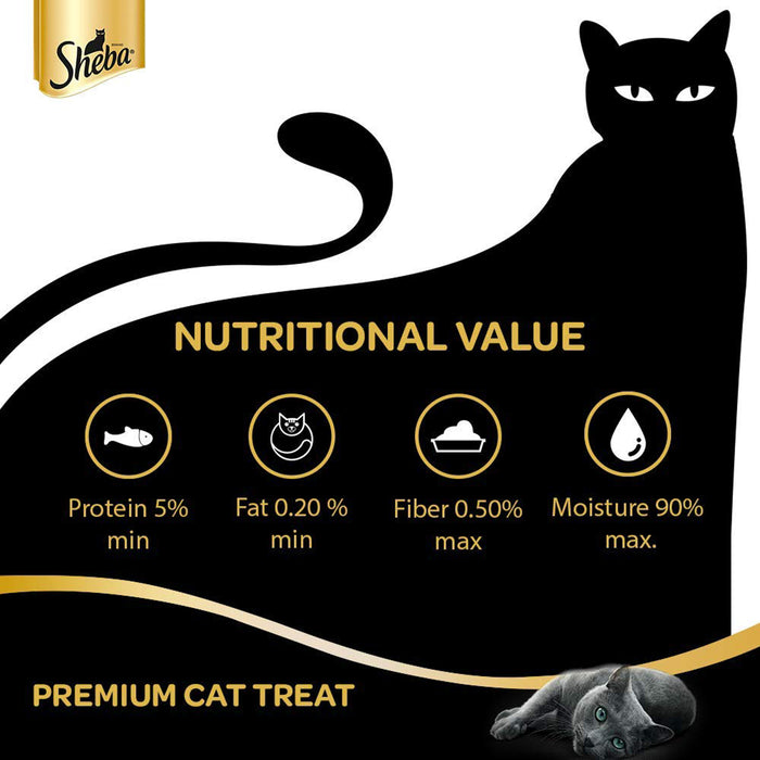 Sheba Maguro Singles Tuna Flavour Cat Meaty Treat - 48 gm