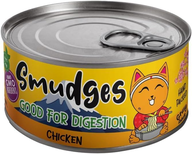 Smudges Adult Cat Chicken Flakes in Gravy