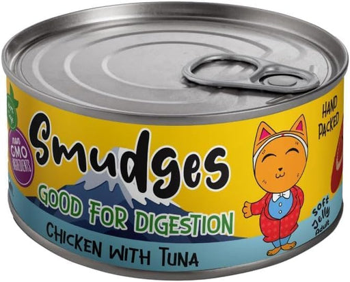 Smudges Adult Cat Chicken Flakes With Tuna In Soft Jelly