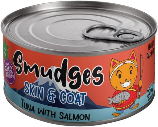 Smudges Adult Cat Tuna Flakes With Salmon in Soft Jelly