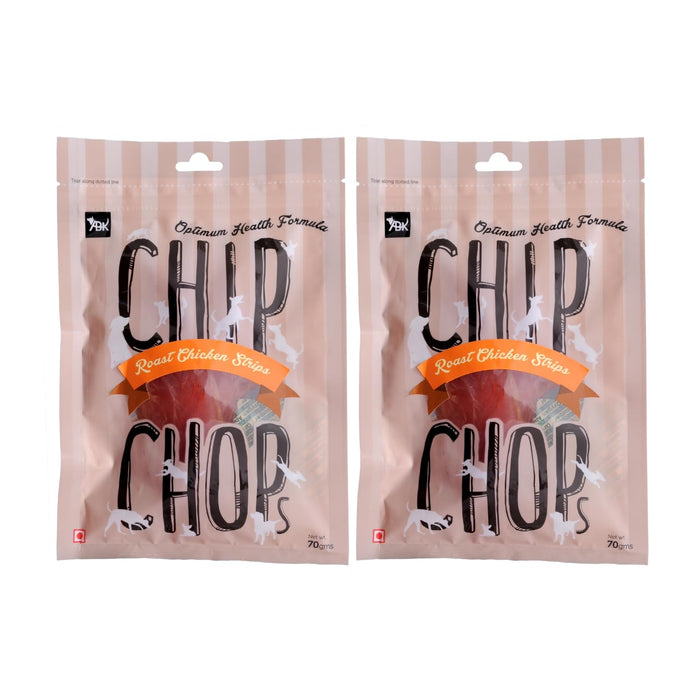 Chip Chops Dog Treats - Roast Chicken Strips