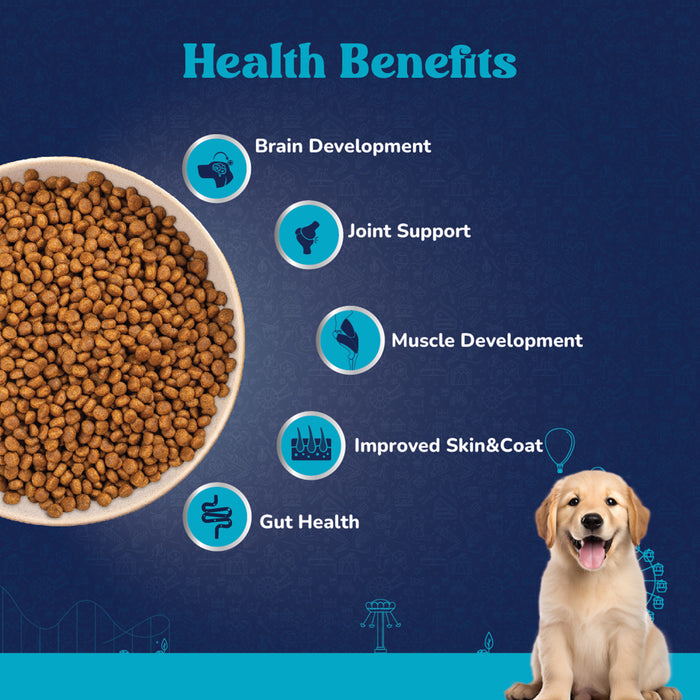 Carniwel Fresh Chicken Dry Dog Food for Large Breed, Puppy