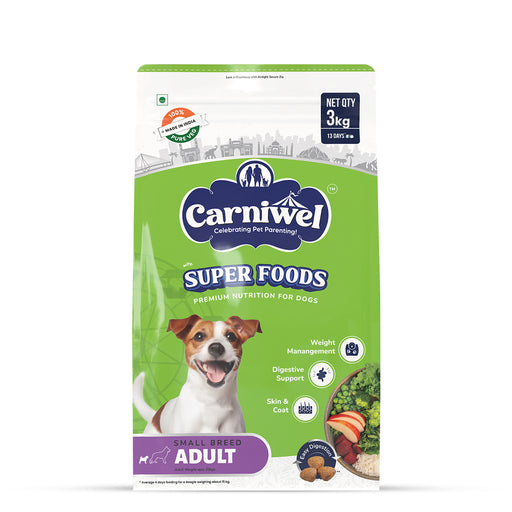 Carniwel Veg with Superfoods Dry Dog Food for Small Breed, Adult