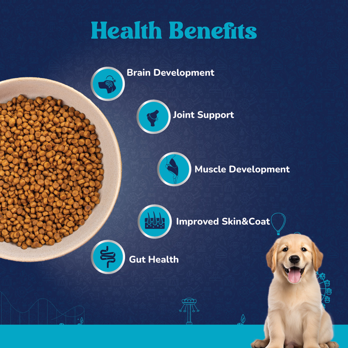 Carniwel Veg with Superfoods Dry Dog Food for Large Breed, Puppy