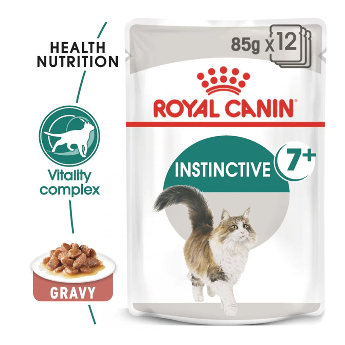 Royal Canin Instinctive +7 Years Mature Wet Cat Food - 85 gm