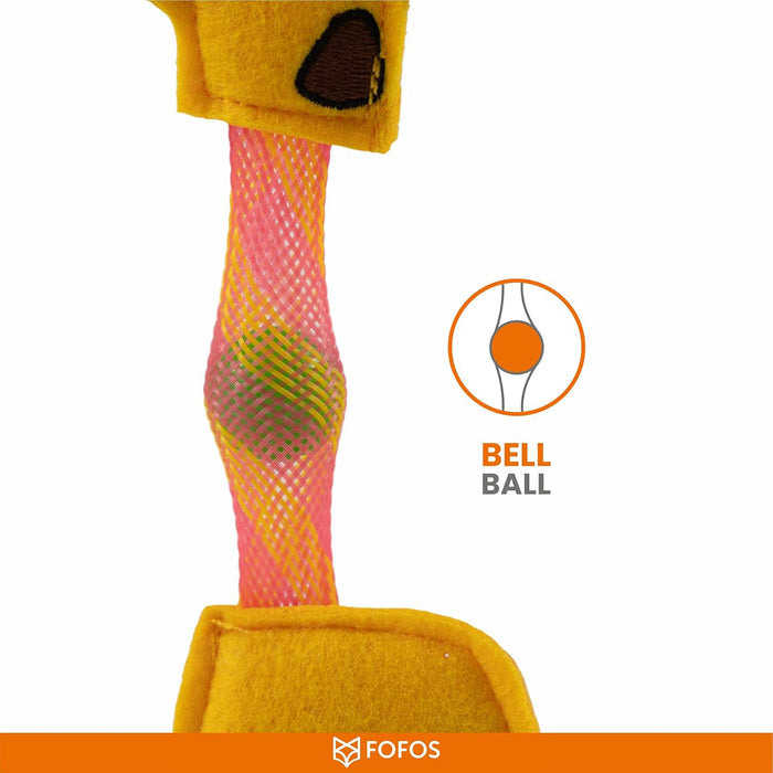 Fofos Cat Flick Tube Toy Giraffe Interactive Cat Toy