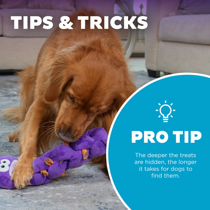 Outward Hound Twistiez Unicorn Purple Large