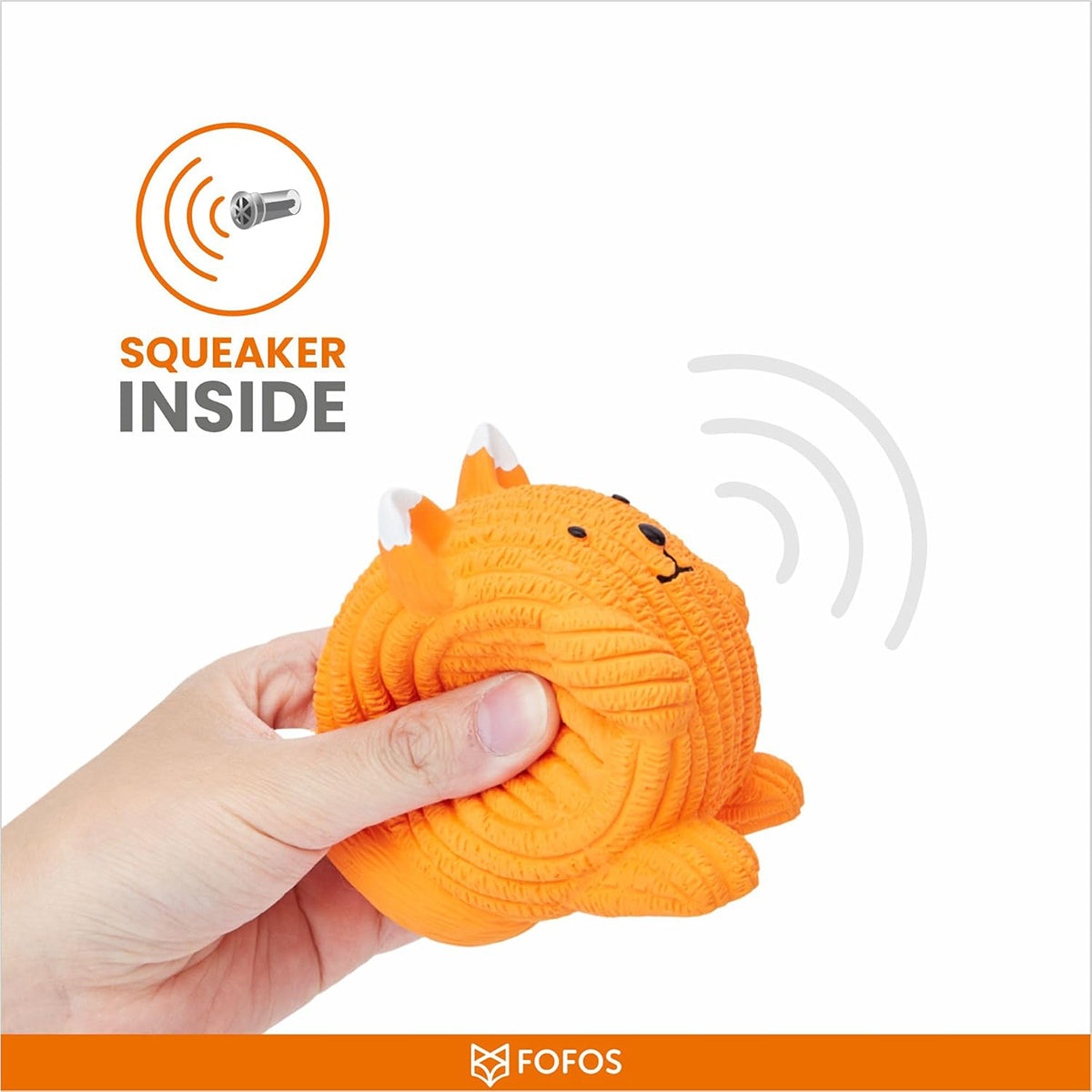 FOFOS Latex Toy Fox ball