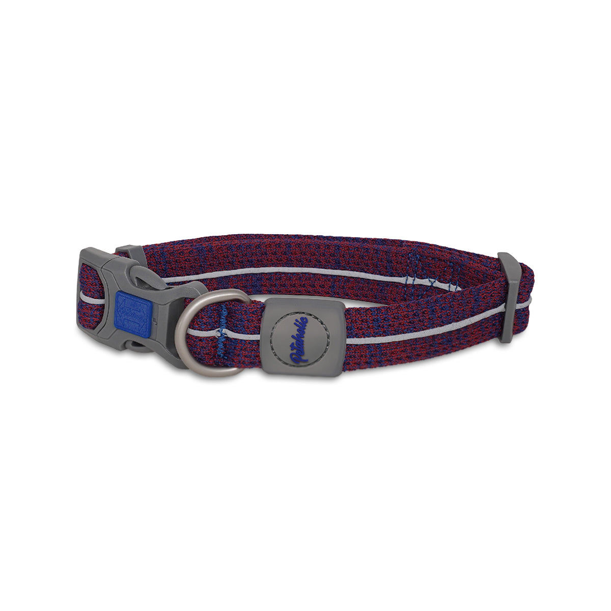 Petaholic Sports Series Pet Collar-Maroon