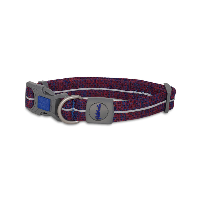 Petaholic Sports Series Pet Collar-Maroon