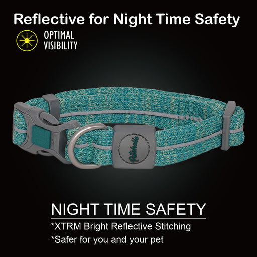 Petaholic Sports Series Pet Collar-Ocean Blue