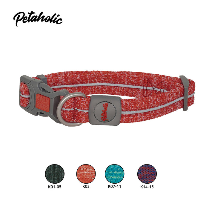 Petaholic Sports Series Pet Collar-Orange