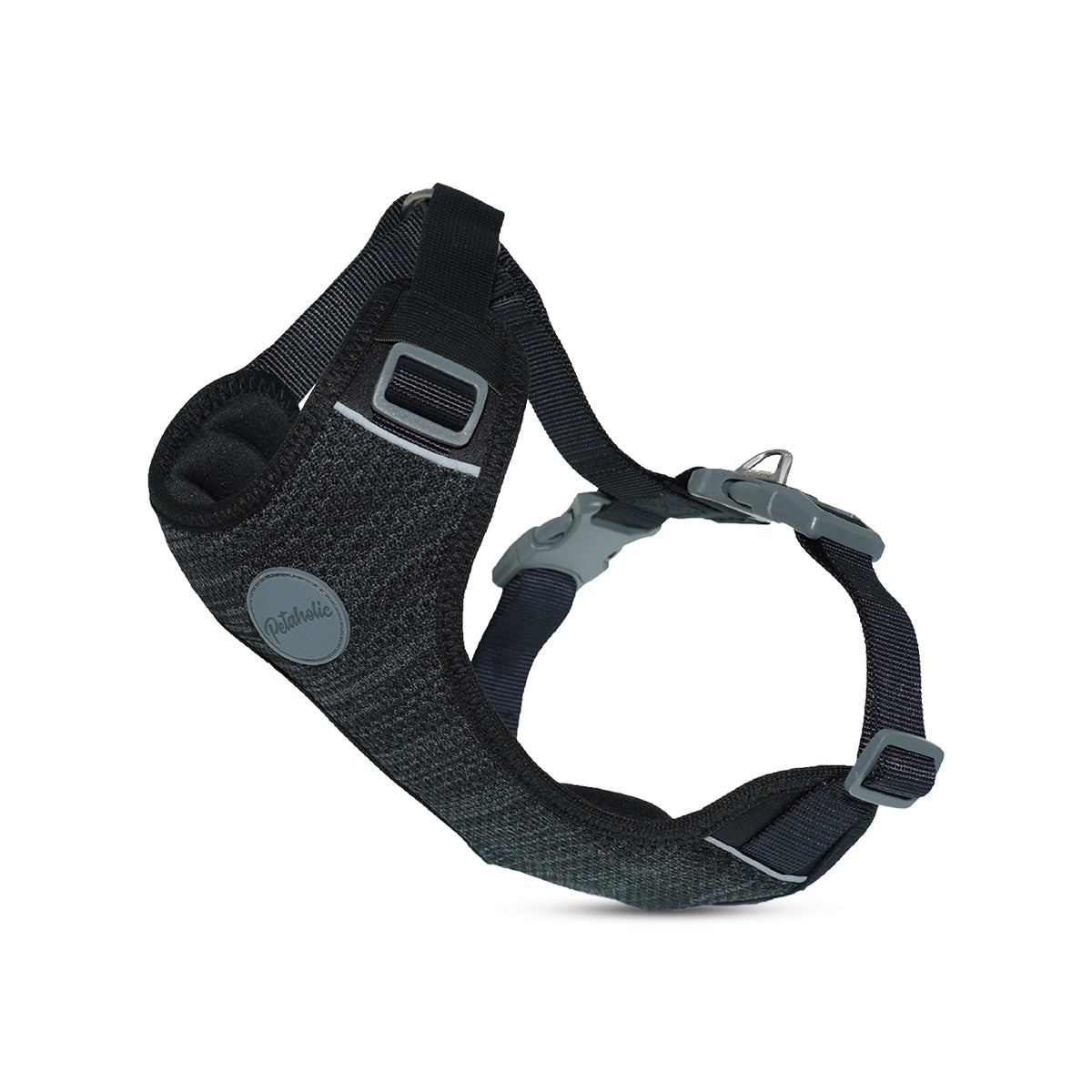 Petaholic Sports Series Pet Harness - Black