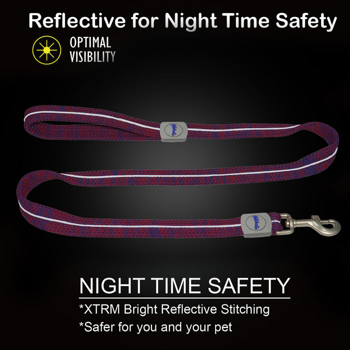 Petaholic Sports Series Pet Leash - Maroon