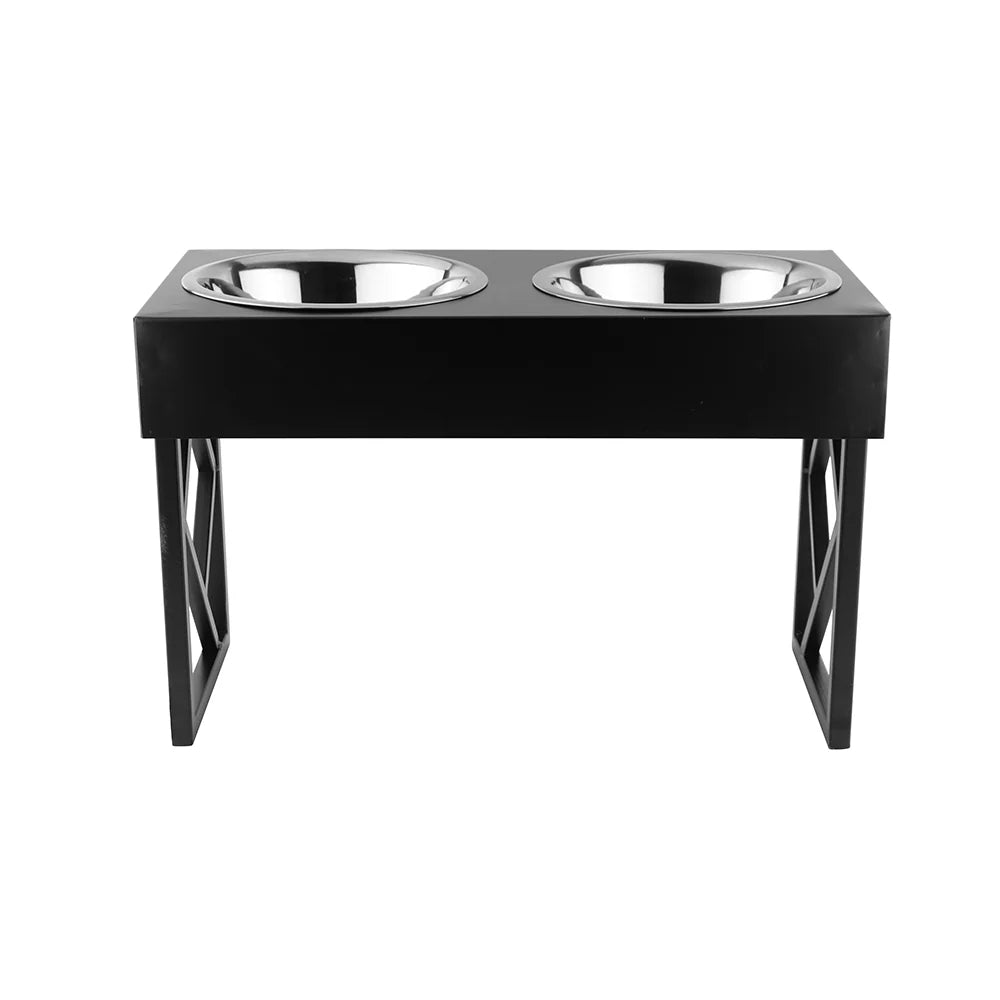 Pawpourri Metal Elevated Adjustable Dinner For Dogs