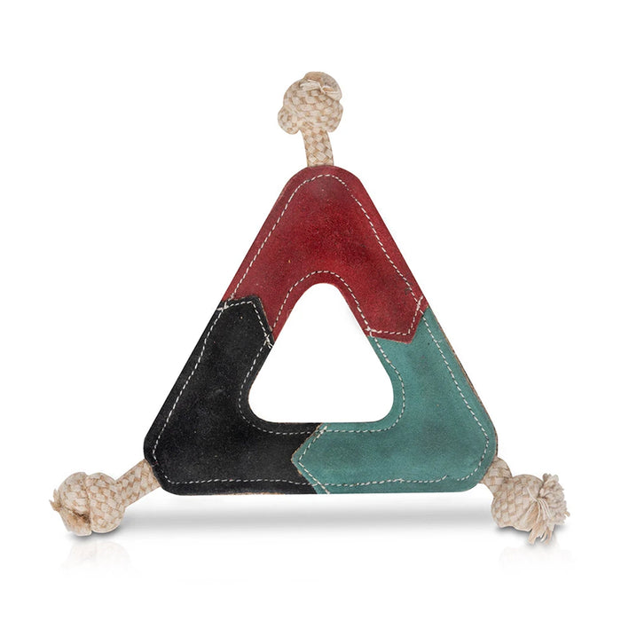 Pawpourri Suede Leather Dog Chew Dog Toy-Multicolor