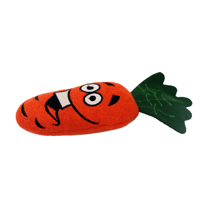 Pawpourri Carrot Plush Dog Toy With Catnip