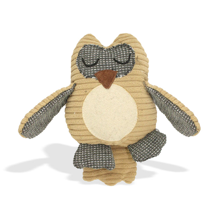 Pawpourri Owl Plush Dog Toy