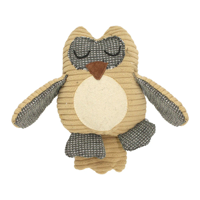 Pawpourri Owl Plush Dog Toy