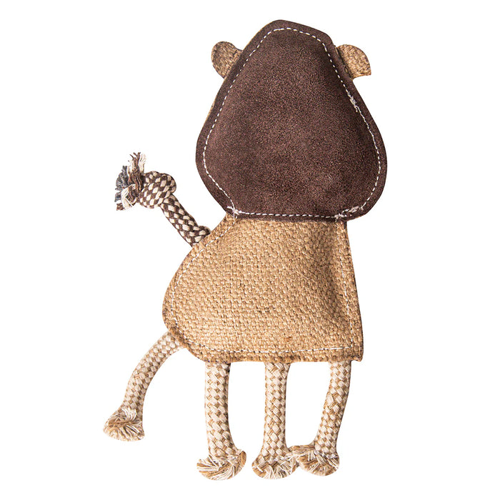 Pawpourri Jute Lion Dog Toy