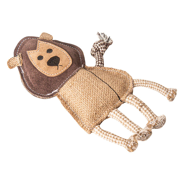 Pawpourri Jute Lion Dog Toy