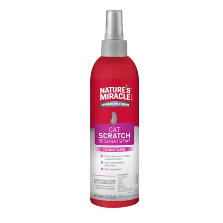 Nature’s Miracle - Adv Platinum Cat Scrath Deterrent Spray (8oz / 236ml)