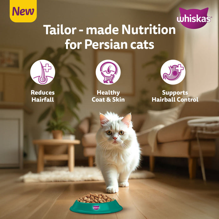 Whiskas Persian (1+ Years) Adult Dry Cat Food