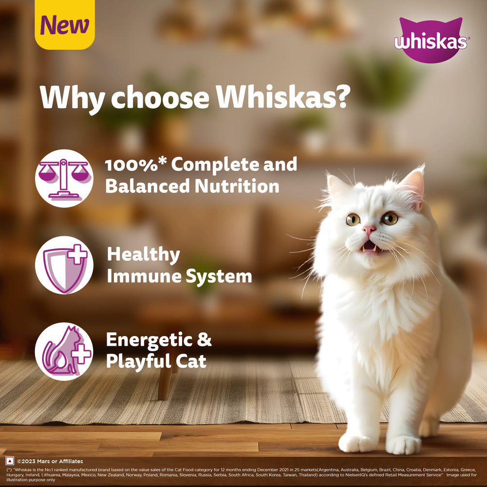 Whiskas Persian (1+ Years) Adult Dry Cat Food