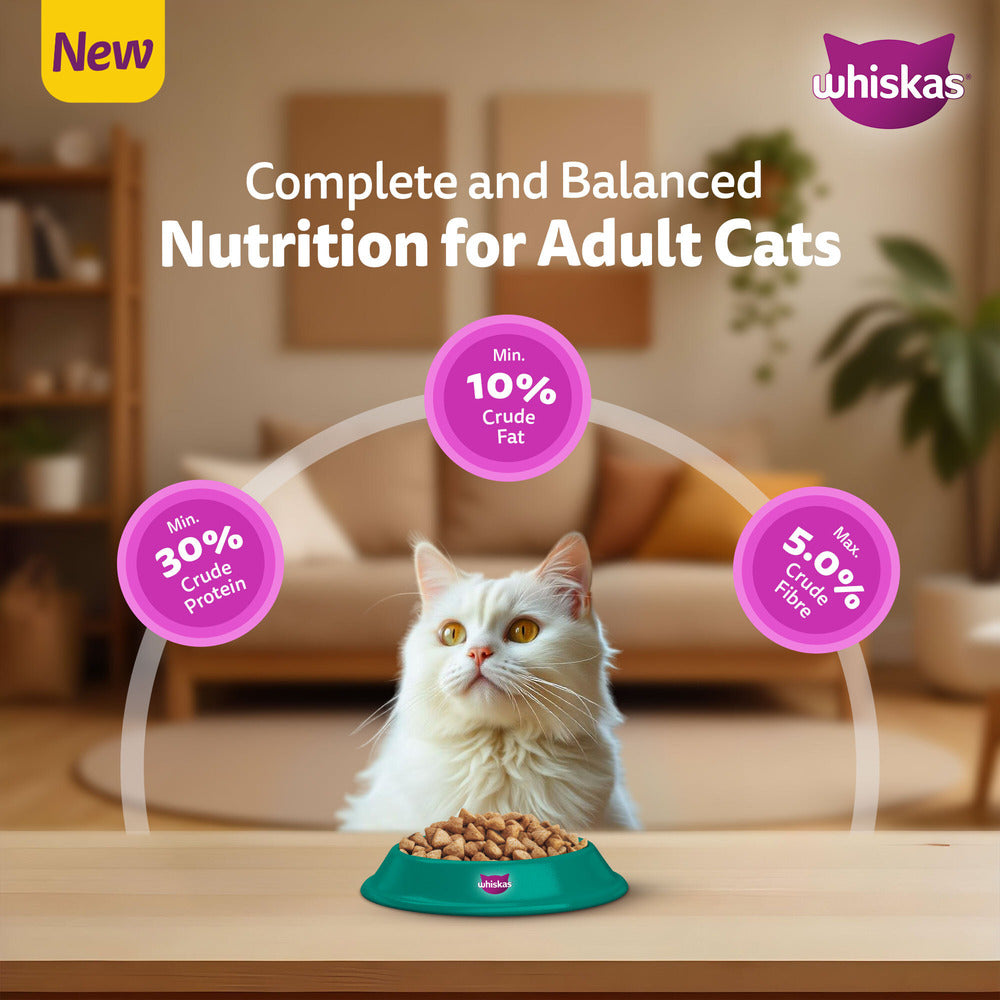 Whiskas Persian (1+ Years) Adult Dry Cat Food