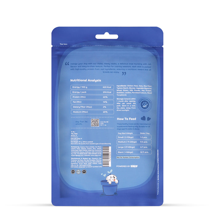 Applod Soft Milk & Chicken Chew Sticks - 70 gm - Pack of 5