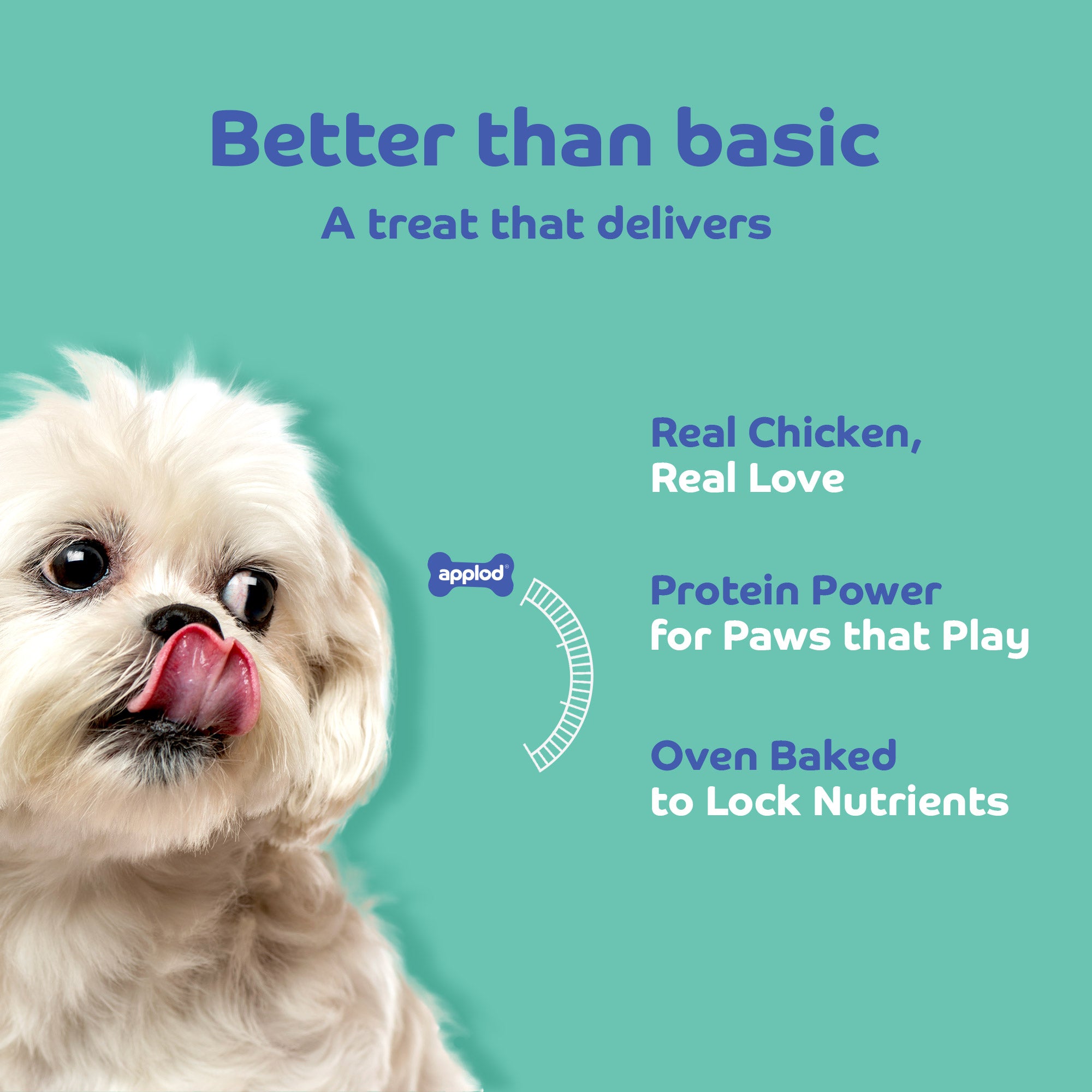 Applod Soft Milk & Chicken Chew Sticks - 70 gm