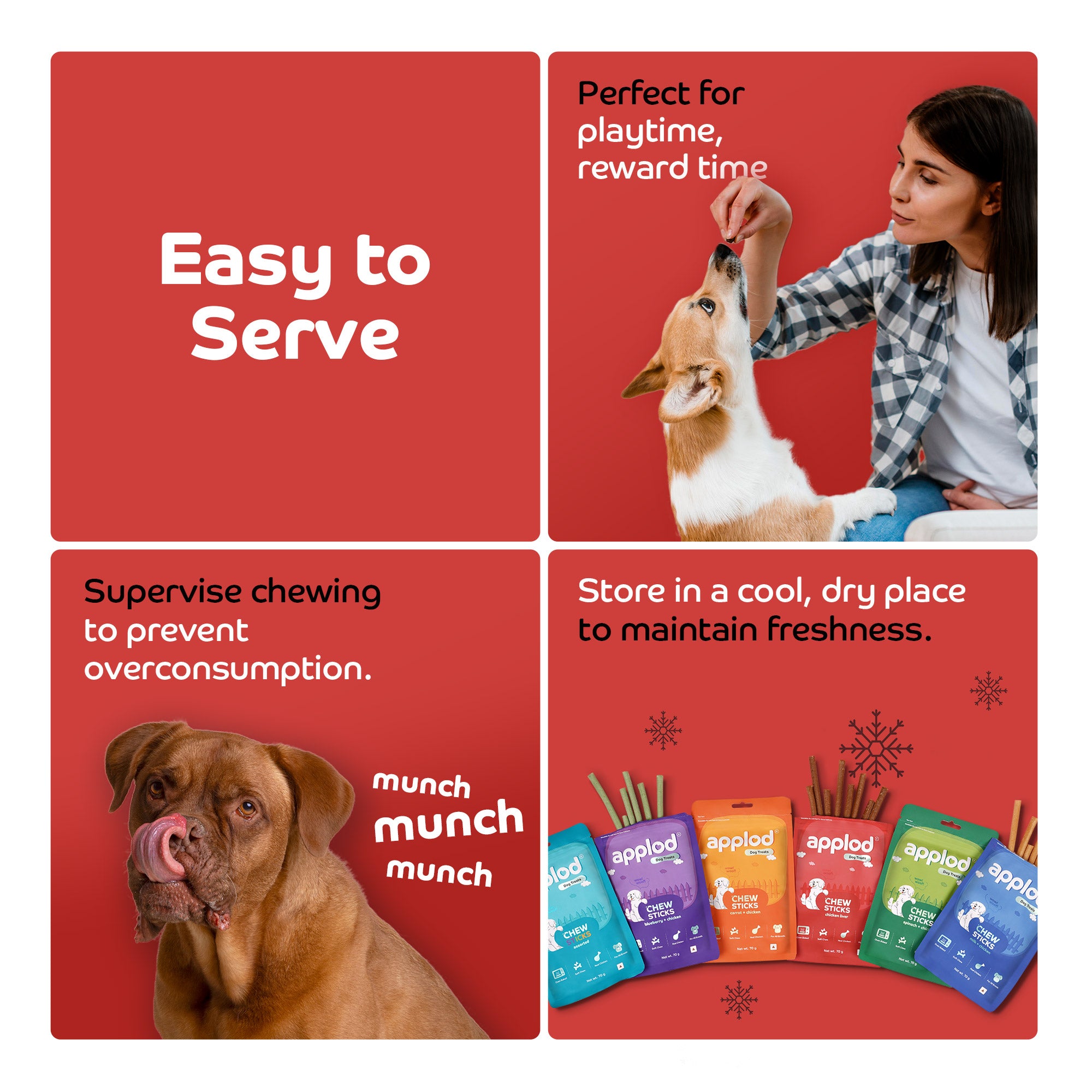 Applod Soft Chicken Liver Chew Sticks - 70 gm