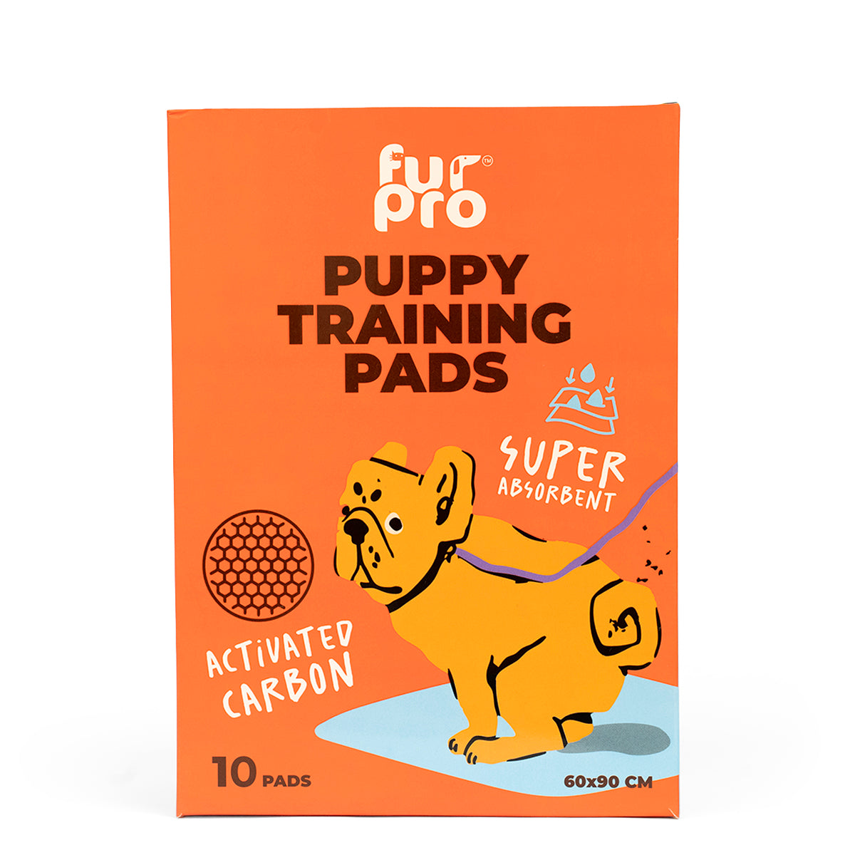 Furpro Carbon Puppy Training Pads 10 Pads (60x90 cm)
