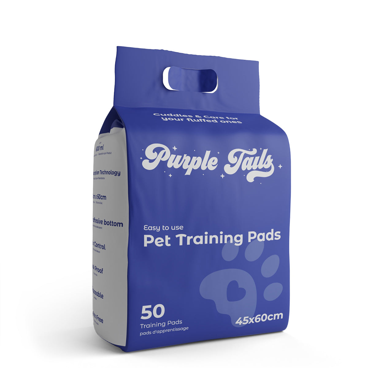 Purple Tails Pet Training Pads Size 45X60cm