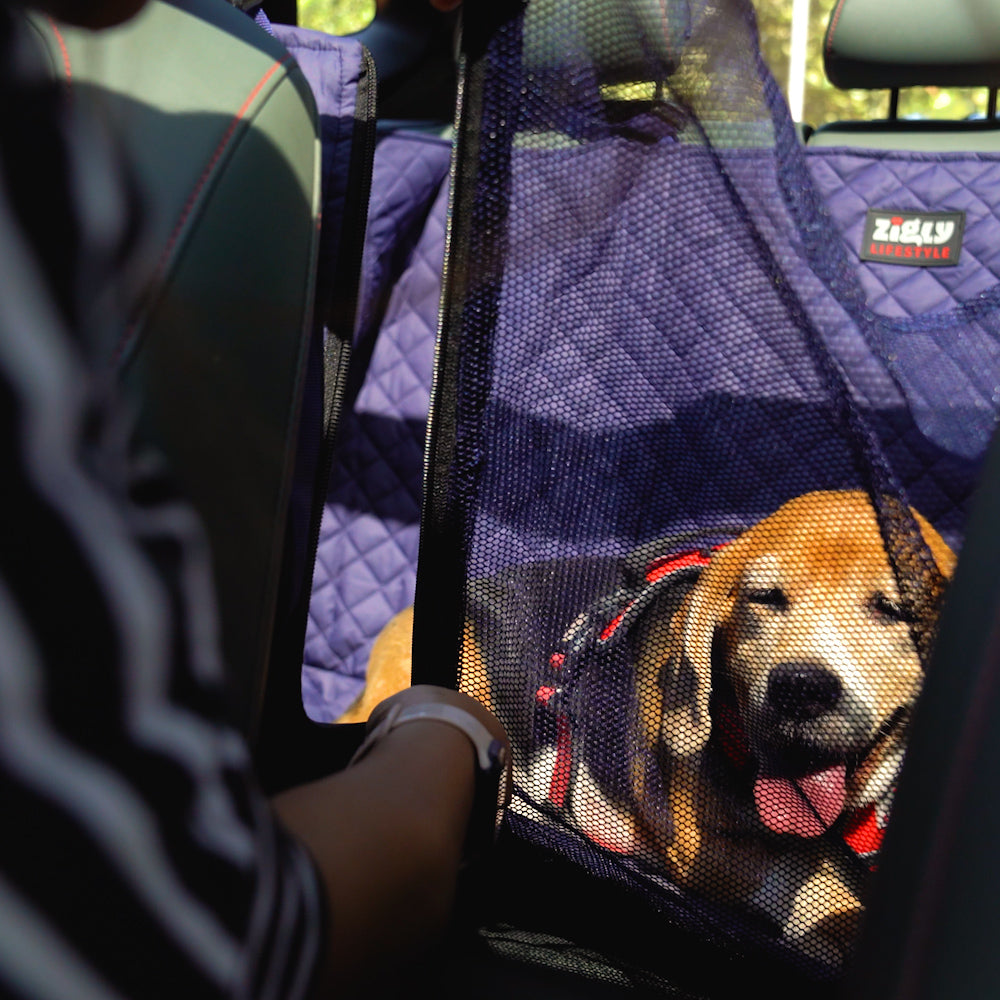 ZL Safety Sling Pet Car Seat Cover