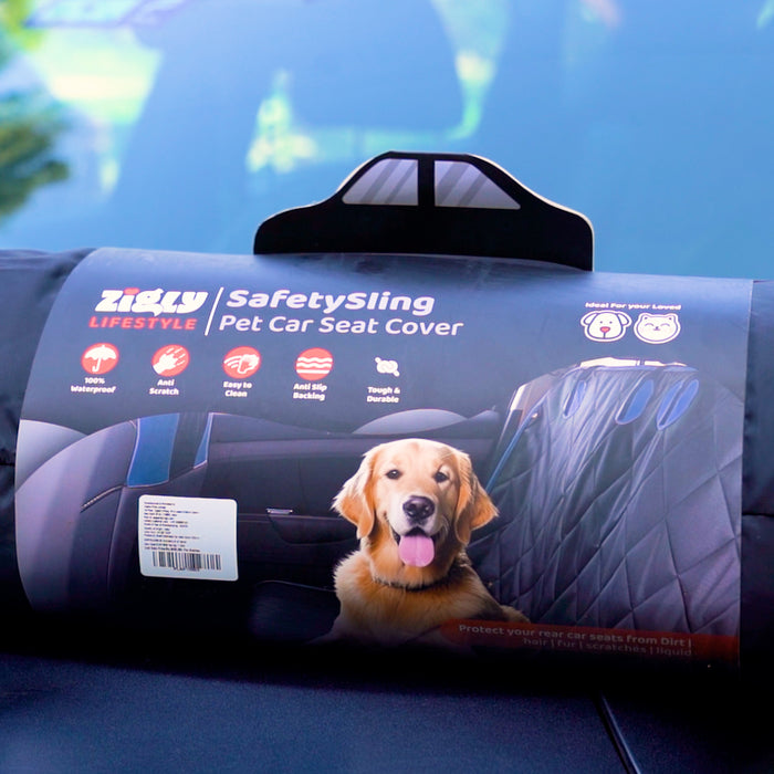 ZL Safety Sling Pet Car Seat Cover