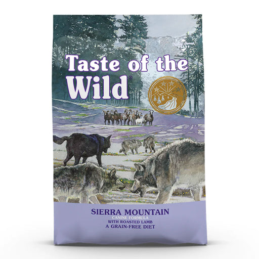 Taste of the Wild Sierra Mountain Puppies/Adult Dry Dog Food All Breeds - Roasted Lamb