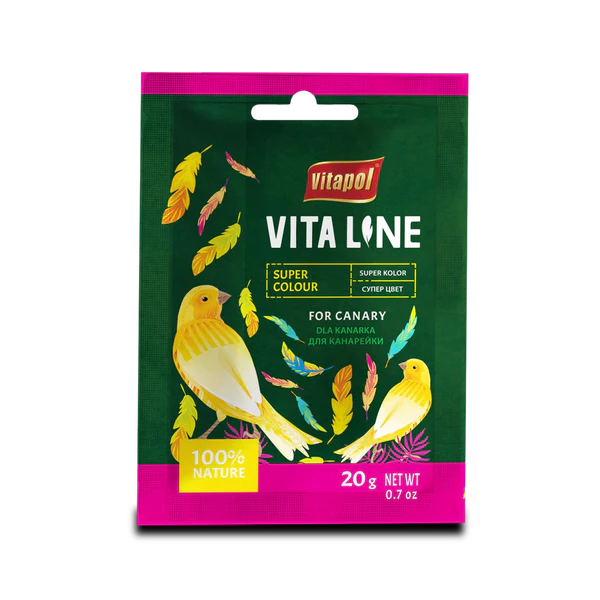 Vitapol Vitaline Feed Supplement Super Colour For Canary 20 gm