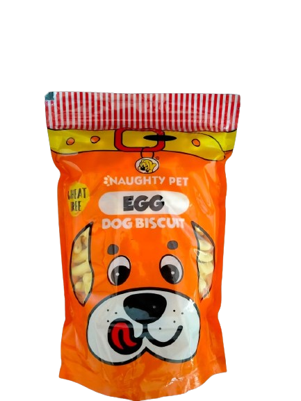 Naughty Pet Dog Treats - Egg Biscuit (550g)