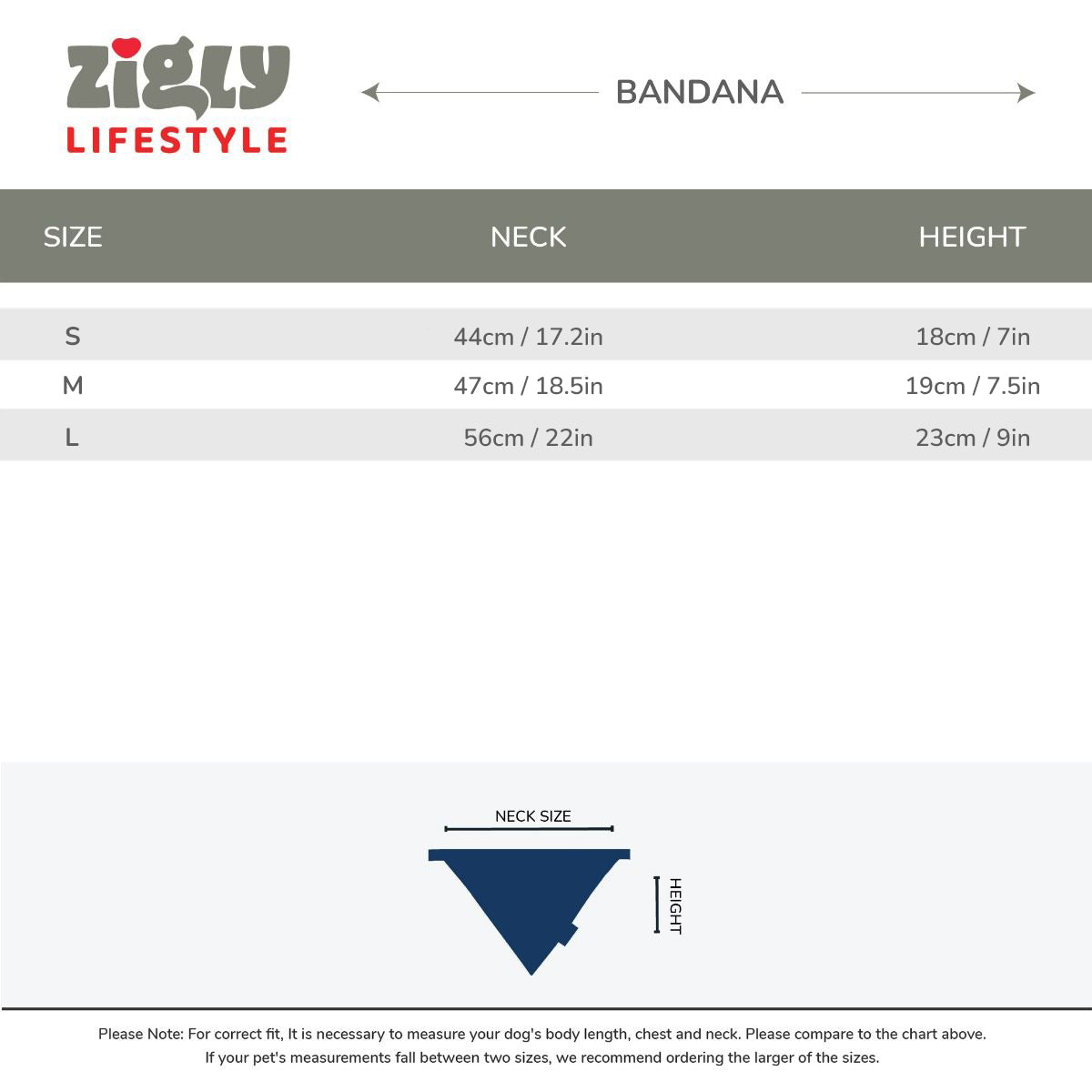 ZL Classic Starlit Sailor Bandana For Dog Days