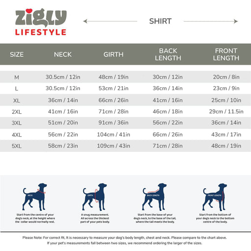 ZL Classic Starlit Sailor Shirt For Dog Days