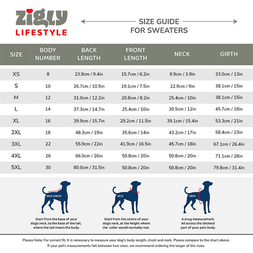 ZL Wonderland Dog Sweater