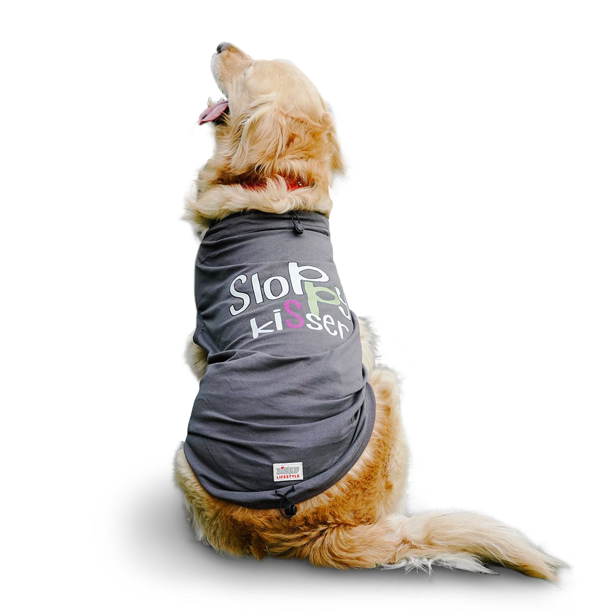 ZL Pet Sloppy Kisser Twin Dog T-Shirt