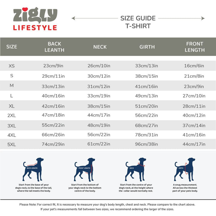 ZL Pet Sloppy Kisser Twin Dog T-Shirt