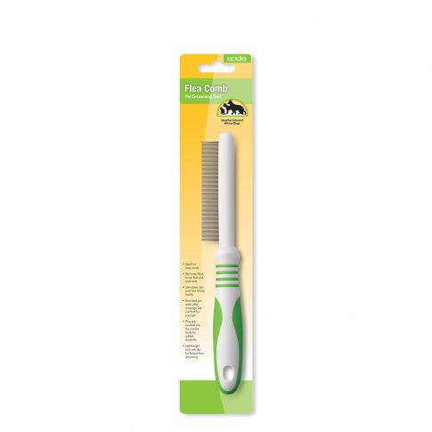 Andis Flea Comb For Dog/Cat - Lime Green
