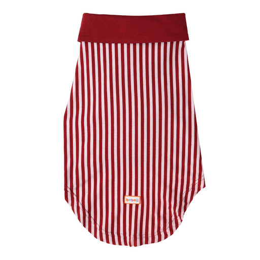 beboji Stripe Polo Dog T-Shirt